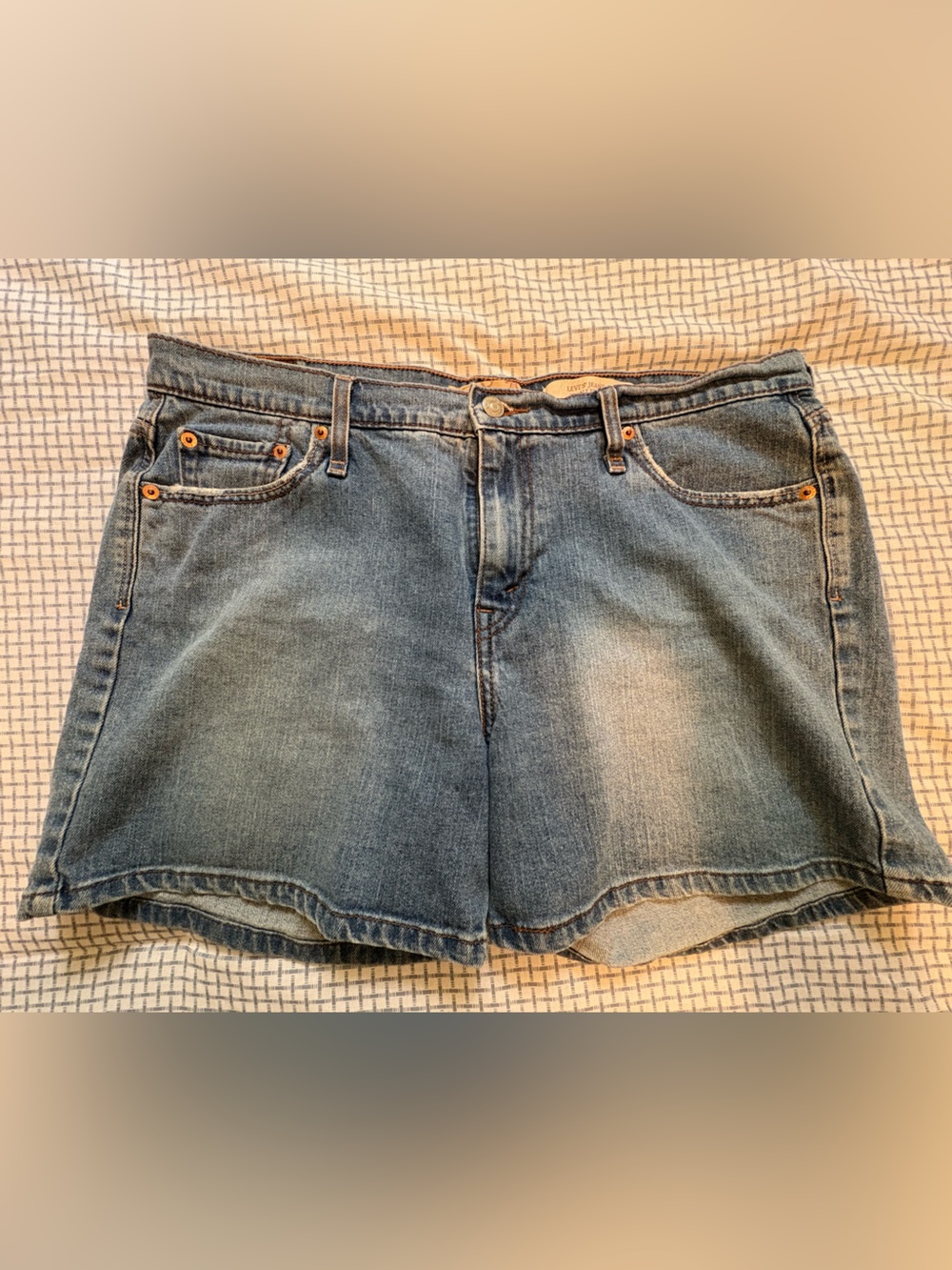 Vintage Levi's Women’s Jean Shorts with Years of Actual Real Wear and Love ❤️